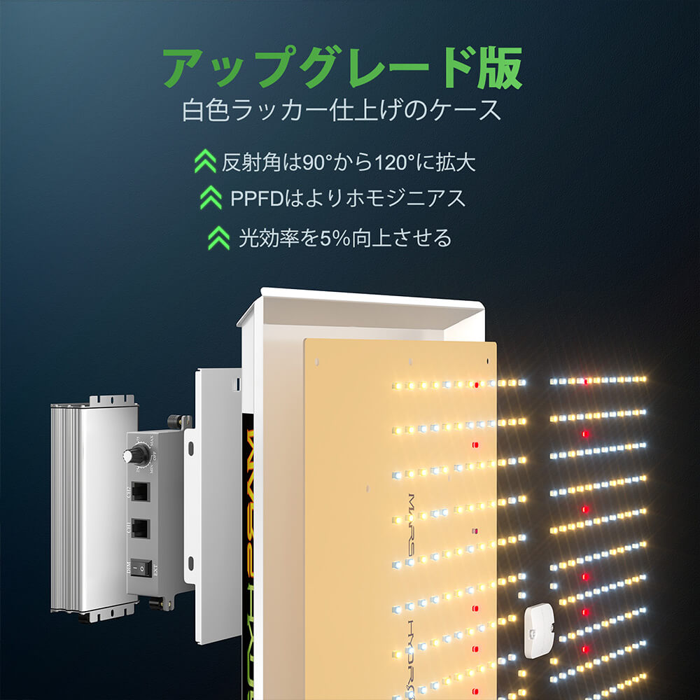 TSW 2000（範囲120x120CM / 270W）植物育成LEDライト