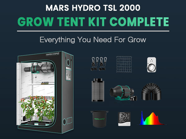 Mars Hydro Grow Tent Kits 60x120x180cm