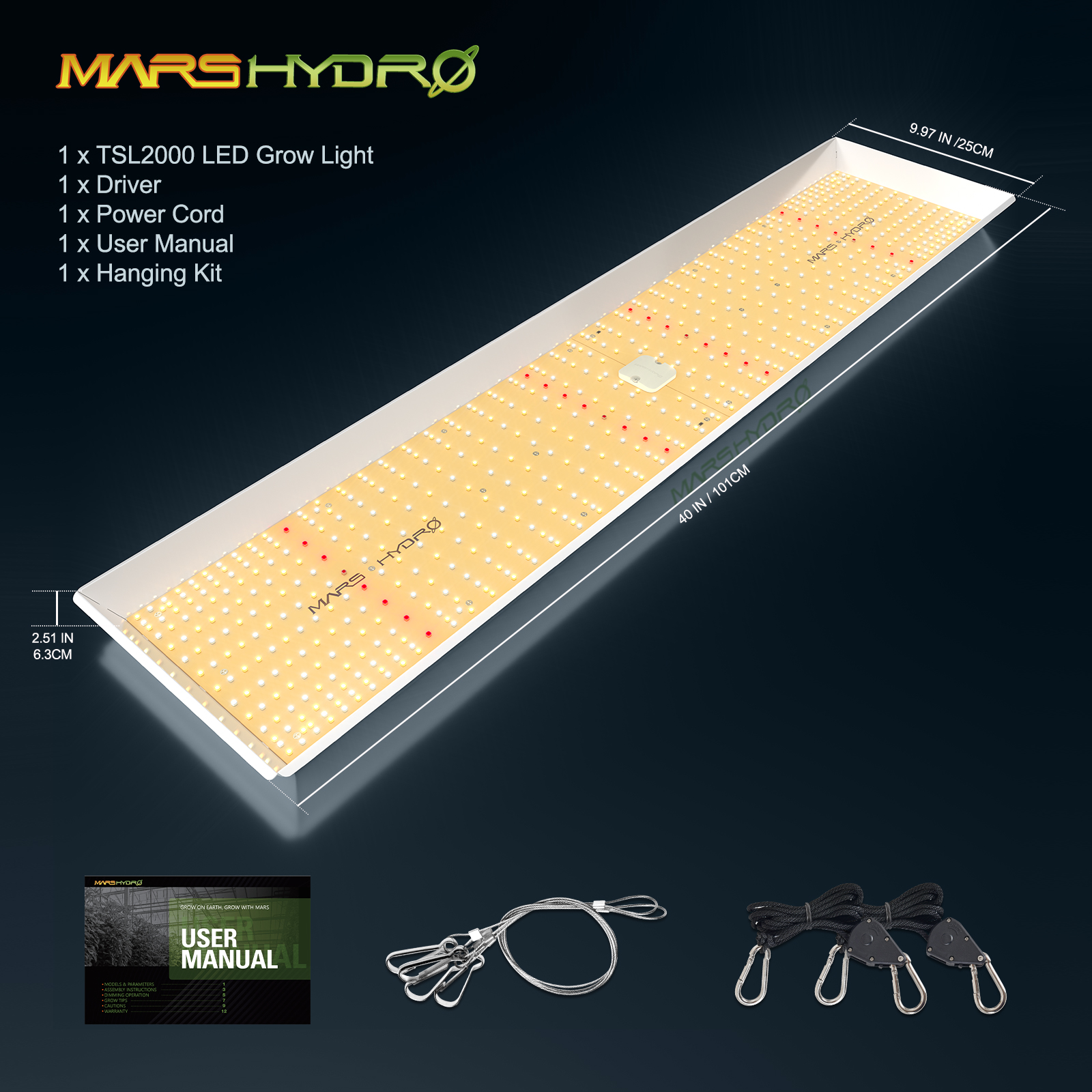 新品即決 Mars Hydro TSW2000 植物育成LEDライト dinogrip.com