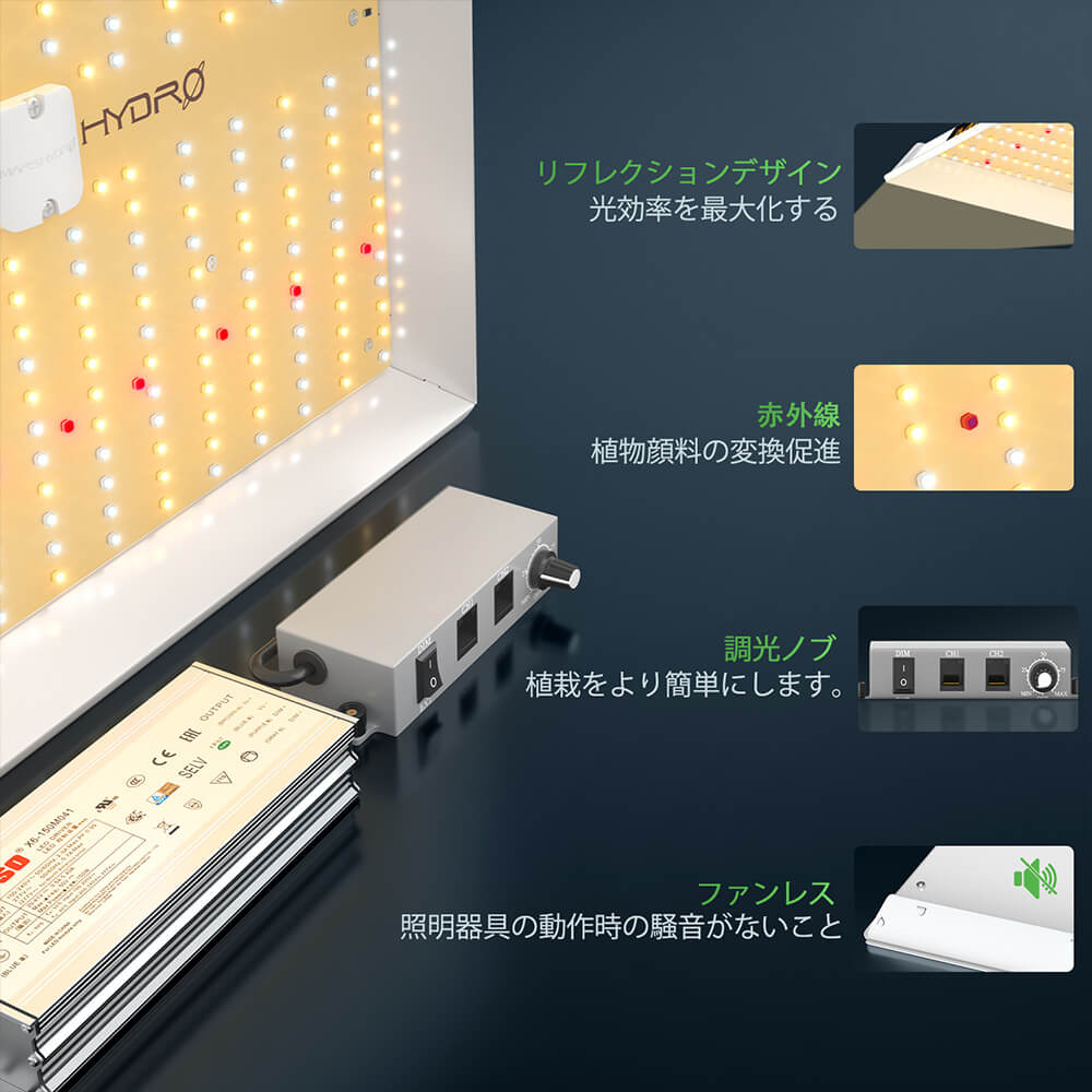 ネット店MARS HYDRO TS 3000 植物育成LED 450W 匿名発送 その他