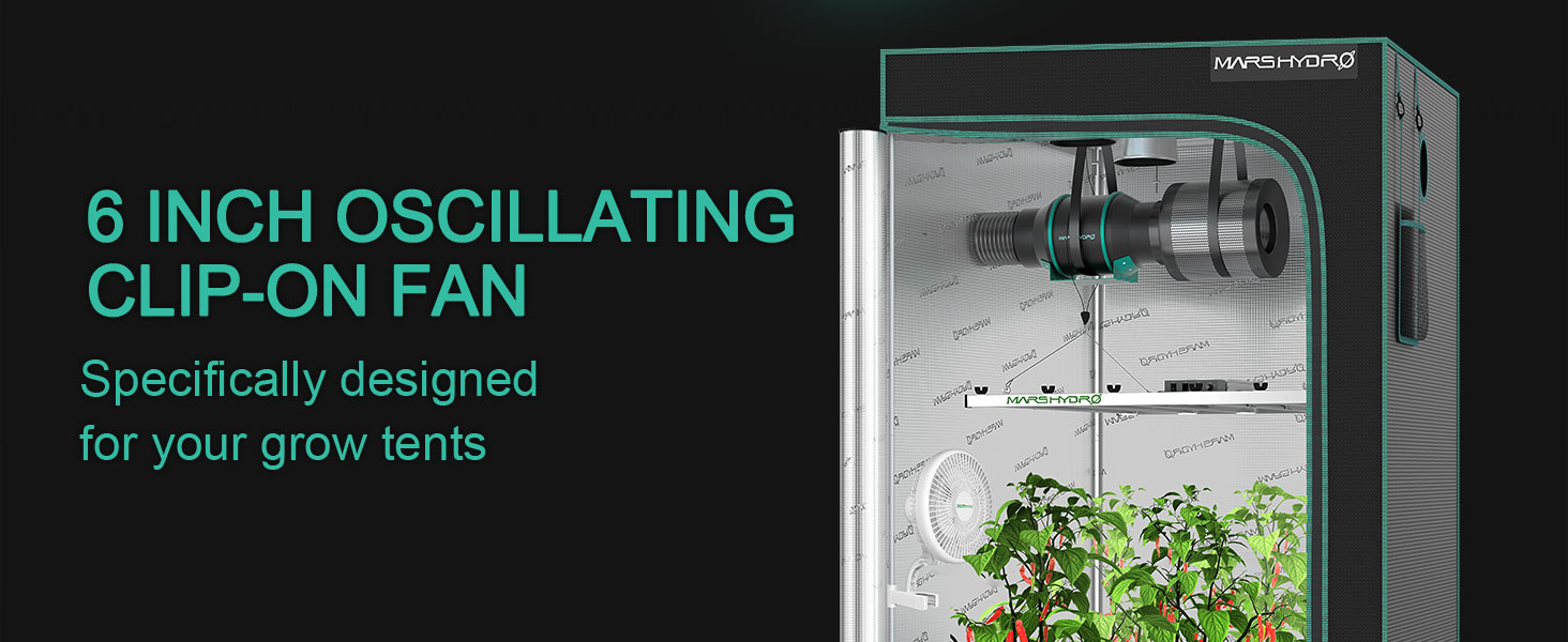 Mars-Hydro-Clip-Fan-designed for grow tent
