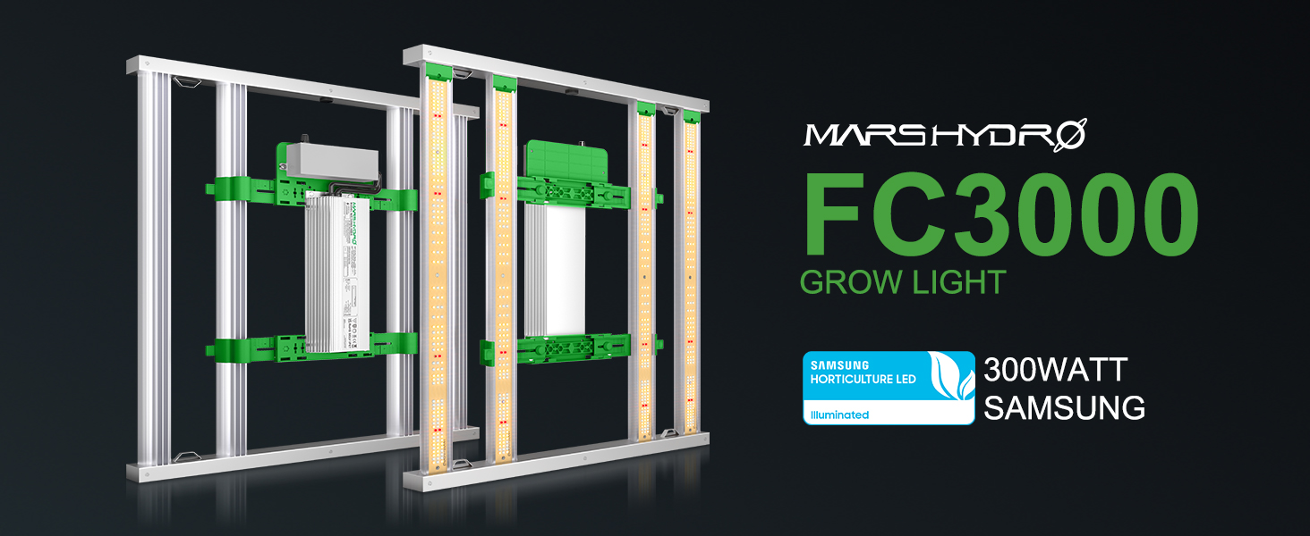 Mars Hydro Smart Grow System FC3000 LED Grow Light