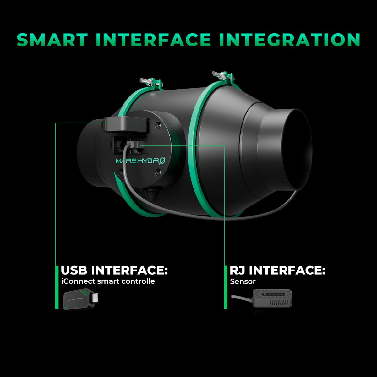 Mars Hydro クリップファン 【2025最新】 Grow Tent Clip Fan Oscillating Fan - Mars Hydro JP